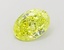 1.03 Ct. Fancy Vivid  Yellow Oval Lab Grown Diamond