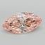 7.04 Ct. Fancy Vivid  Pink Marquise Lab Grown Diamond