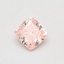 0.39 Ct. Fancy Vivid Pink Cushion Lab Grown Diamond