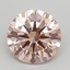 2.16 Ct. Fancy Intense Pink Round Lab Grown Diamond