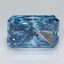 2.31 Ct. Fancy Vivid Blue Radiant Lab Grown Diamond