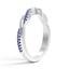 Twisted Vine Sapphire Ring, smallside view