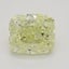1.50 Ct. Fancy Yellow Cushion Diamond