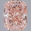 2.00 Ct. Fancy Vivid Pink Cushion Lab Grown Diamond
