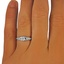 The Merced Ring, smalltop view on a hand