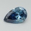 0.76 Ct. Fancy Vivid Blue Pear Lab Grown Diamond