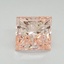 1.62 Ct. Fancy Intense Pink Princess Lab Grown Diamond