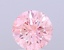 1.59 Ct. Fancy Intense Pink Round Lab Grown Diamond