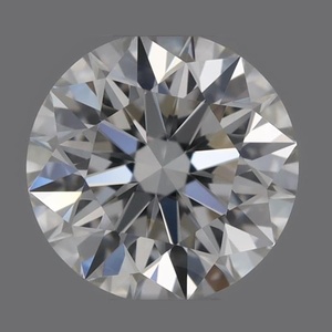 Round diamond — real photo