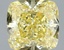 2.79 Ct. Fancy Intense Yellow Cushion Lab Grown Diamond