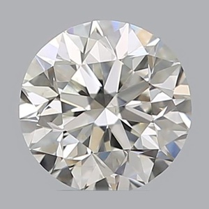 Round diamond — real photo