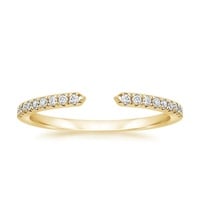 18K Yellow Gold Nadia with 1.5ct Oval Certified Lab Diamond