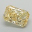 1.09 Ct. Fancy Yellow Radiant Lab Grown Diamond