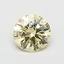 1.05 Ct. Fancy  Yellow Round Lab Grown Diamond
