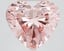 8.07 Ct. Fancy Vivid Pink Heart Lab Grown Diamond