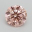 2.00 Ct. Fancy Intense Pink Round Lab Grown Diamond