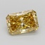 1.04 Ct. Fancy Intense  Yellow Radiant Lab Grown Diamond