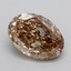 2.21 Ct. Fancy Light Yellowish Brown Oval Lab Grown Diamond