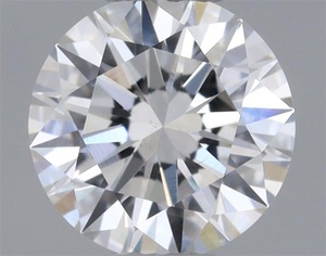 Round diamond — real photo