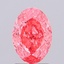 1.76 Ct. Fancy Vivid  Pink Oval Lab Grown Diamond