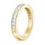 18K Yellow Gold Channel Set Baguette Diamond Ring (1 ct. tw.), smallside view