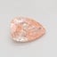 0.53 Ct. Fancy Vivid Pink Pear Lab Grown Diamond