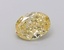 1.21 Ct. Fancy Intense  Yellow Oval Lab Grown Diamond