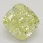 1.21 Ct. Fancy Yellow Cushion Diamond