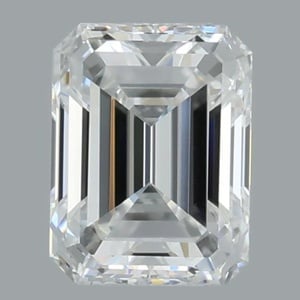 Emerald diamond — real photo