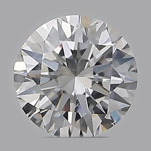 Round diamond — real photo