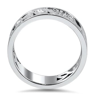Custom Diamond Vine Ring