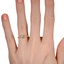 The Istas Ring, smallzoomed in top view on a hand