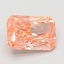 10.13 Ct. Fancy Vivid Pink Radiant Lab Grown Diamond
