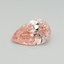 0.30 Ct. Fancy Vivid Pink Pear Lab Grown Diamond