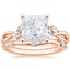 14KR Moissanite Willow Bridal Set (1/4 ct. tw.), smalltop view