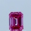 0.55 Ct. Fancy Vivid Pink Emerald Lab Grown Diamond