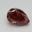 1.6 Ct. Fancy Intense Brownish Pink Pear Lab Grown Diamond