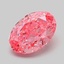 1.03 Ct. Fancy Vivid Pink Oval Lab Grown Diamond