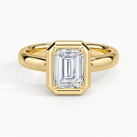 Andrea Bezel Prong Ring