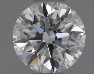 Round diamond — real photo