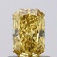 0.52 Ct. Fancy Intense Yellow Radiant Lab Grown Diamond