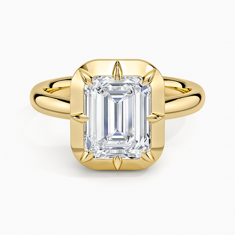 Harper Bezel Prong Solitaire Ring