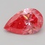 1.53 Ct. Fancy Vivid Pink Pear Lab Grown Diamond