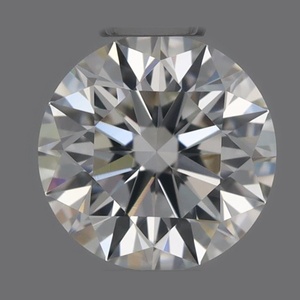 Round diamond — real photo