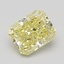 1.03 Ct. Fancy Intense Yellow Radiant Diamond