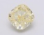 2.31 Ct. Fancy Intense Yellow Cushion Lab Grown Diamond