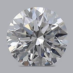 Round diamond — real photo