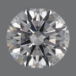Round diamond — real photo