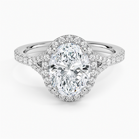 Joy Halo Diamond Ring - Brilliant Earth