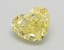1.08 Ct. Fancy Intense  Yellow Heart Lab Grown Diamond
